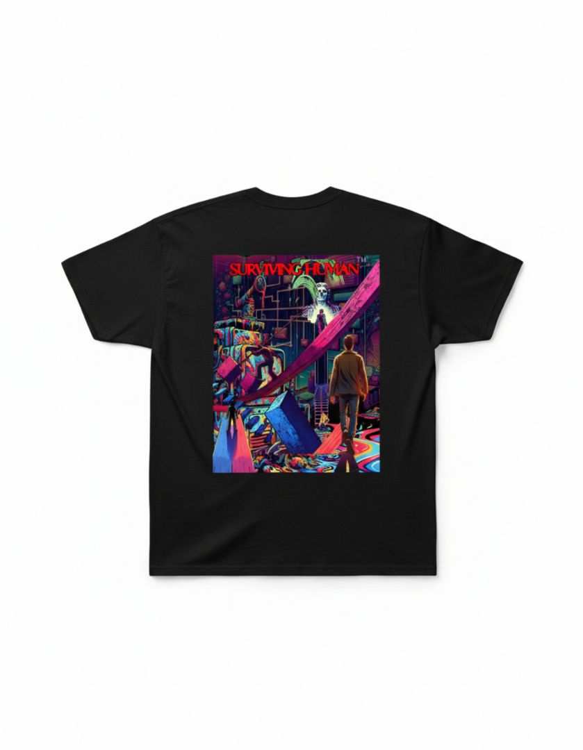 CRAZY GRAPHICAL DESIGN - 240 GSM - OVERSIZED TEE