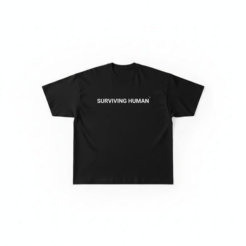 Celestial Being — 240 GSM Black Oversized Tee