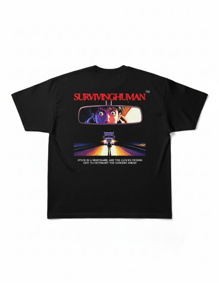 OPERATION PANIC - 240 GSM - OVERSIZED - GRAPHIC TEE