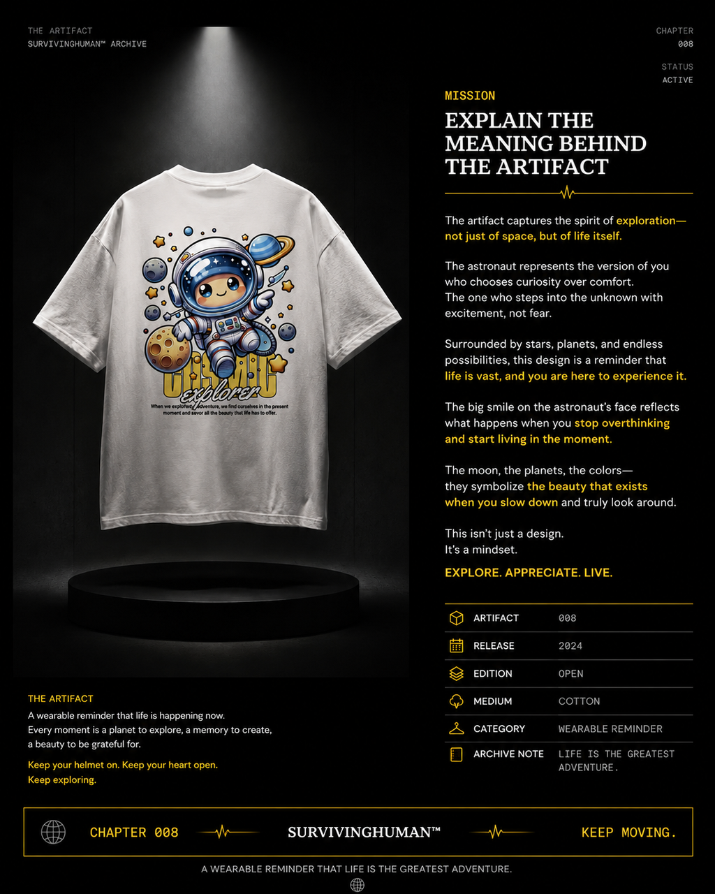 Cosmic Explorer Cute